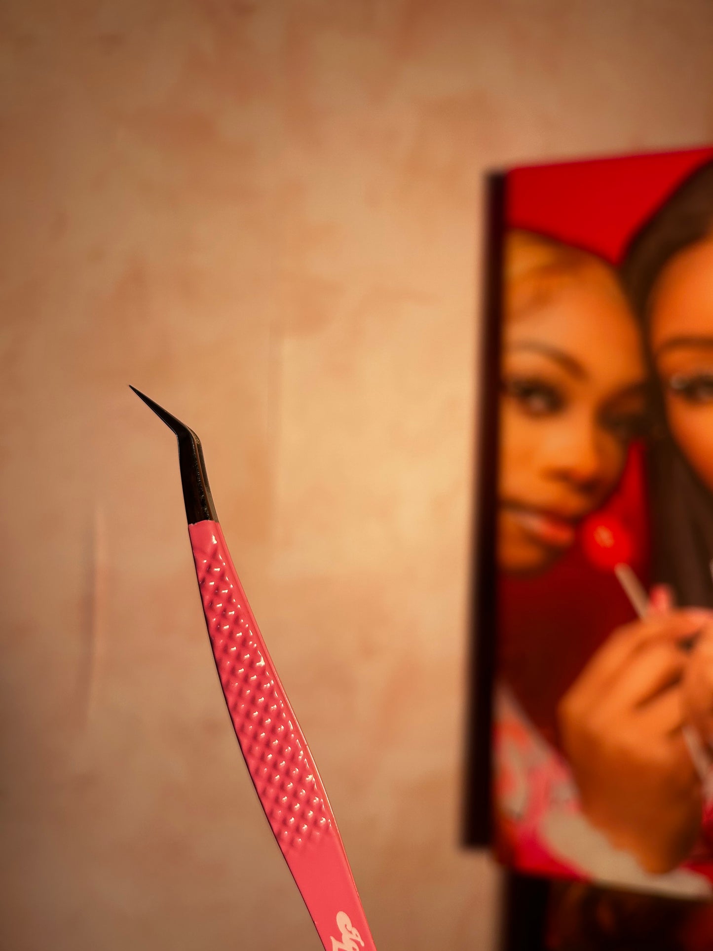 75 DEGREE FIBER TIP BOW TWEEZER